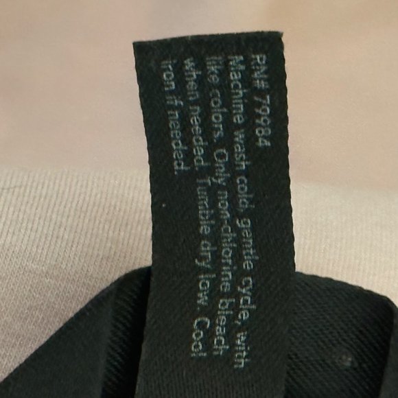 Soma Intimates size L pima cotton blend pink black sequins short sleeve top - Picture 6 of 7